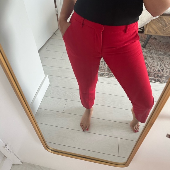 Red Zara Slacks - Picture 7 of 9